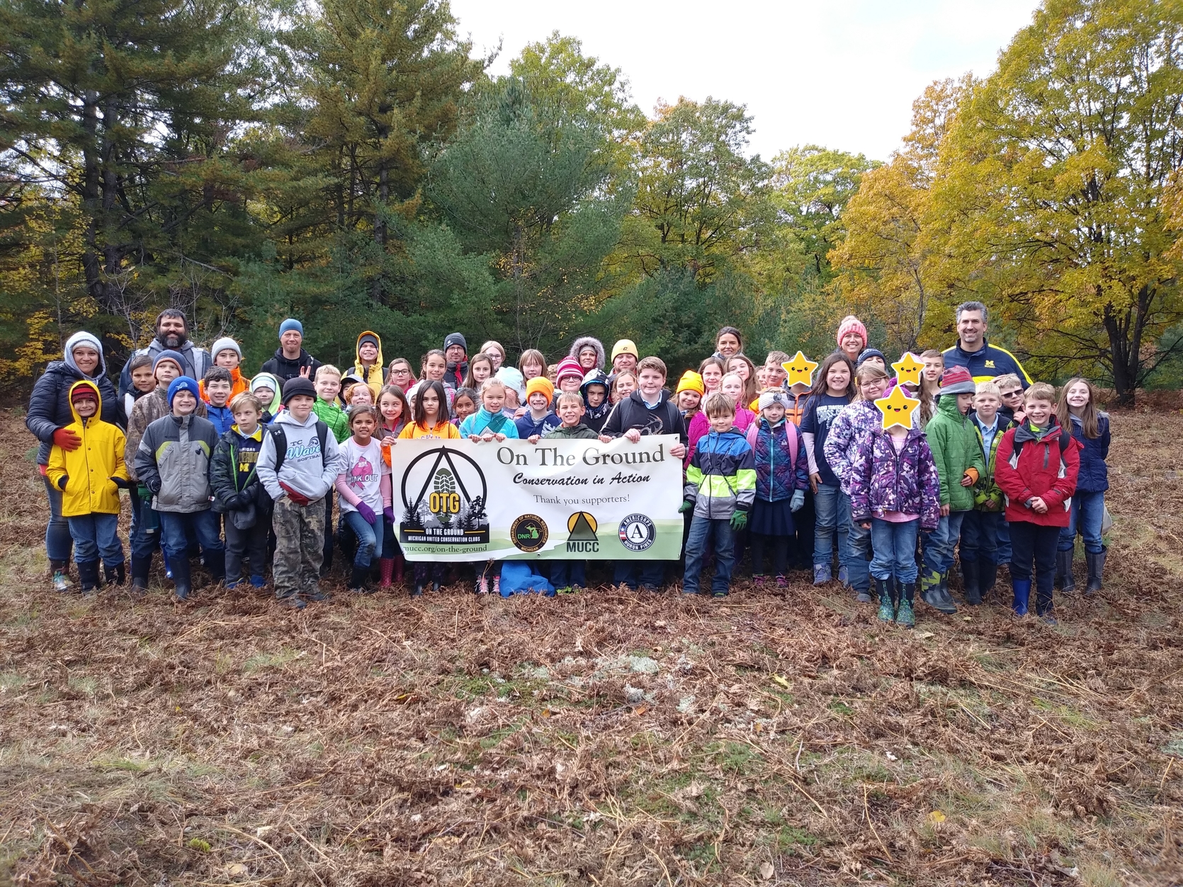 Grand Traverse Academy Volunteers For Wildlife With Otg Jr - Michigan United Conservation Clubs