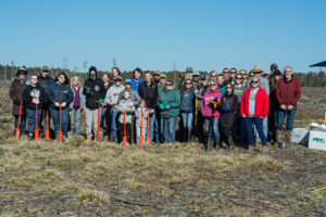 Group photo from 2022 jack pine planting